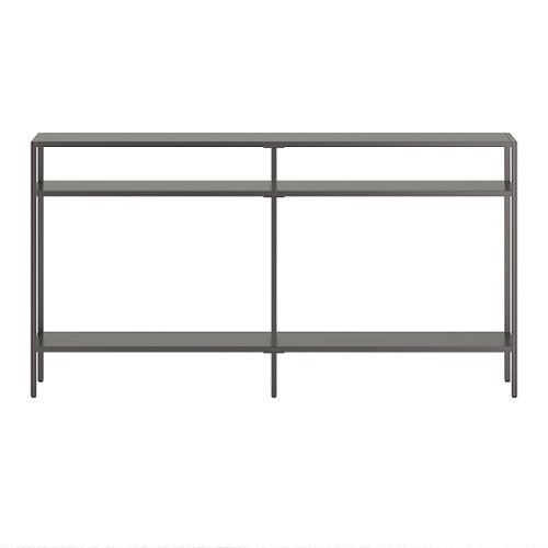 Camden&Wells - Sivil Console Table - Gunmetal Gray
