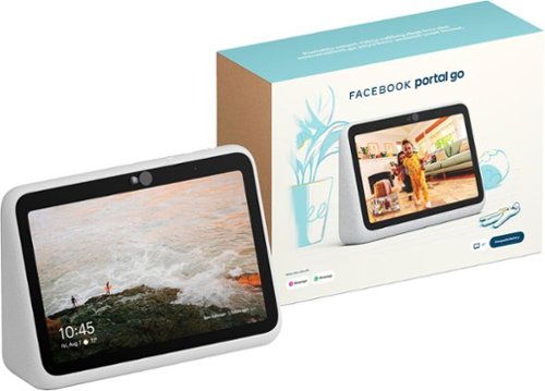 Meta Portal Go - Portable Smart Video Calling 10” Touch Screen with Battery and Bluetooth Speaker - Light Grey HOW TO BUY