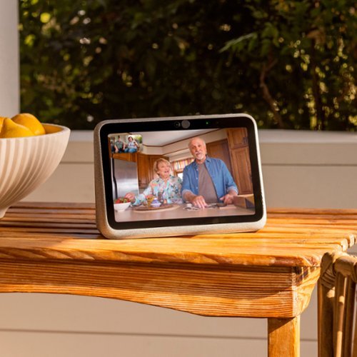 Meta Portal Go - Portable Smart Video Calling 10” Touch Screen with Battery and Bluetooth Speaker - Light Grey BUY IN AUSTRALIA