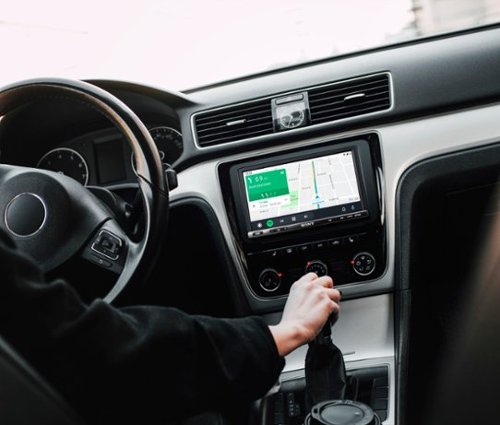 Sony 6.95 Android Auto and Apple CarPlay Bluetooth Digital Media Receiver - Black WHERE TO BUY