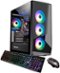 iBUYPOWER - SlateMR Gaming Desktop - Intel i7 11700KF - 16GB Memory - NVIDIA RTX 3070 8GB - 1TB SSD - Black-Front_Standard