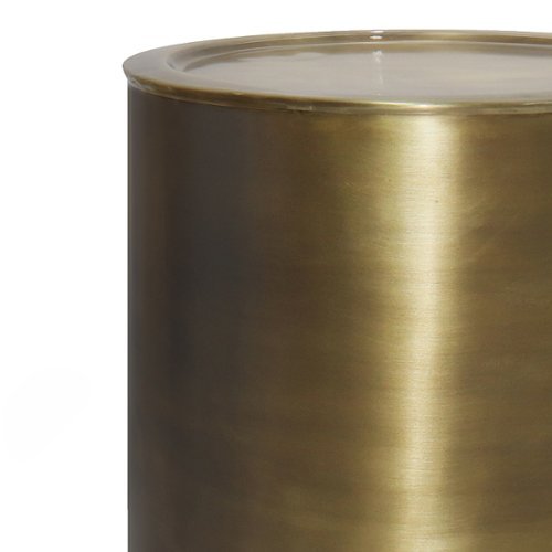 Simpli Home - Corbin Metal Side Table - Antique Gold