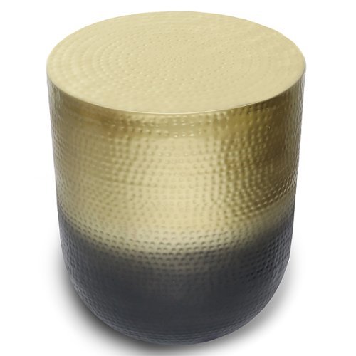 Simpli Home - Nova Metal Side Table - Gold Ombre