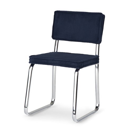 Simpli Home - Jenkins Dining Chair - Navy Blue