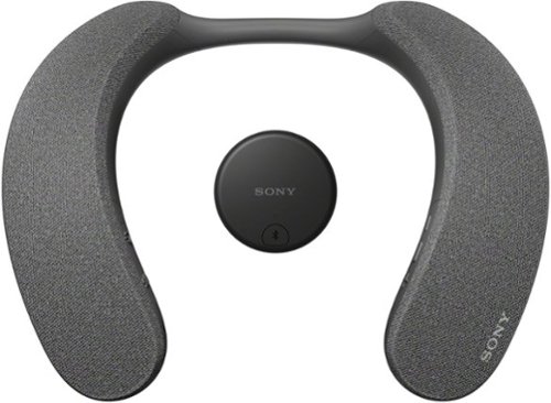 Sony SRSNS7 Wireless Neckband Speaker - Black GLOBAL SHIPPING