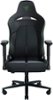 Razer - Enki X Essential Gaming Chair for All-Day Comfort - Black/Green-Front_Standard