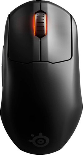 SteelSeries - Prime Mini Lightweight Wireless Optical Gaming Mouse - Black