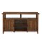 Walker Edison - Classic 2-Door Tall TV Stand for Most TVs up to 65” - Dark Walnut-Front_Standard