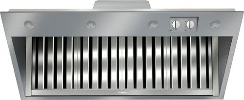 Miele - 48 inches - Recirculating - Range Hood Insert - Stainless Steel