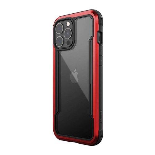 Raptic Shield Pro for iPhone 13 Pro Max & iPhone 12 Pro Max - Red WORLDWIDE DELIVERY