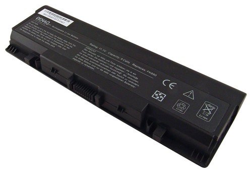 DENAQ - 9-Cell Lithium-Ion Battery for Select Dell Inspiron and Vostro Laptops-Front_Standard 