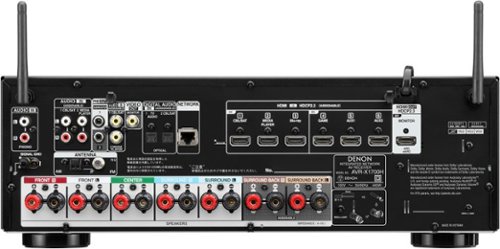 Denon AVR X1700H (80W X 7) 7.2 Ch. with HEOS and Dolby Atmos 8K