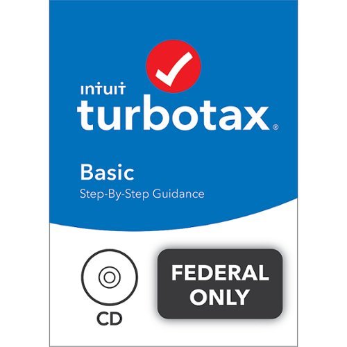 TurboTax - Basic 2021 Federal Only + E-File - Windows, Mac OS