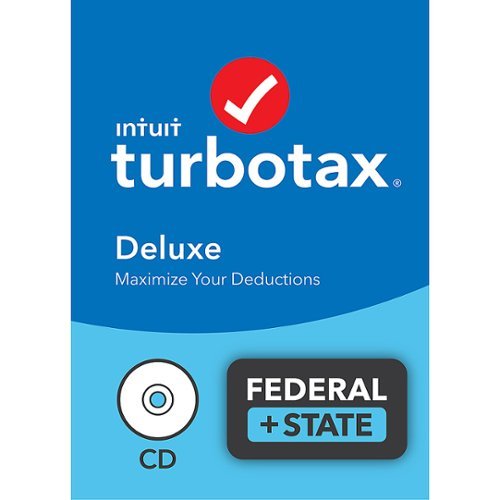 TurboTax - Deluxe 2021 Federal + E-File & State - Windows, Mac OS