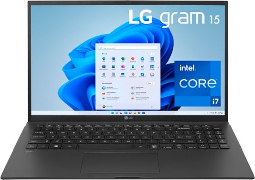 LG - gram 15.6” WUXGA IPS Laptop 11th Gen Intel Core i7 32GB RAM 1TB NVMe SSD - Black