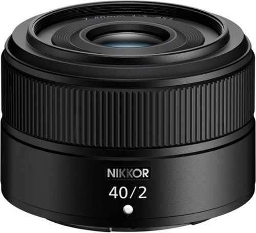 Nikon NIKKOR Z 40mm f/2 Standard Prime Lens for Z Cameras - Black WORLDWIDE DELIVERY