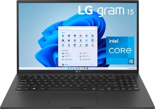 LG - gram 15.6” Full HD IPS Laptop 11th Gen Intel Core i5 16GB RAM 512GB NVMe SSD - Black