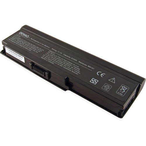 DENAQ - 9-Cell 85Whr Battery DELL Inspiron 1420; DELL VOSTRO 1400; MN151, MN154, KX117, WW116, FT080, FT095-Front_Standard 
