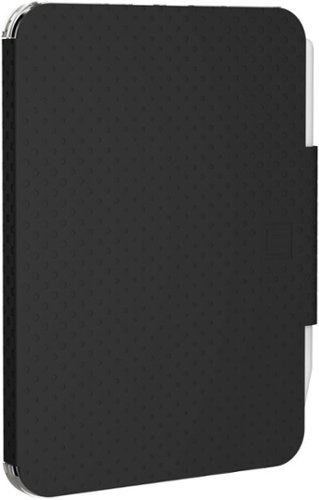 UAG - Lucent Case for Apple iPad mini (Latest Model 6th Generation 2021) - Black-Alt_View_Standard_18 