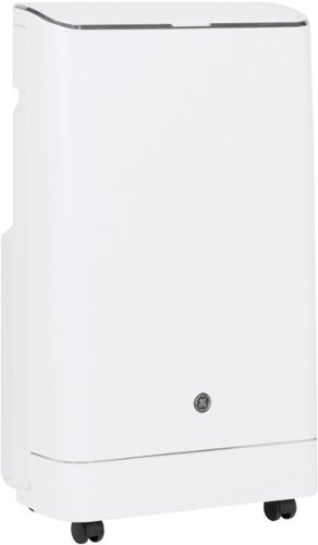 GE - 550 Sq. Ft. 14,000 BTU Portable Air Conditioner with Remote - White