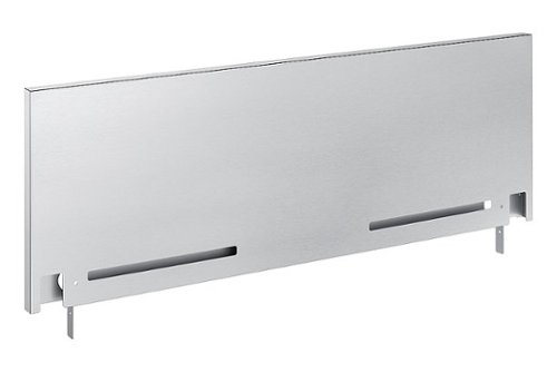Samsung - 9” Backguard for 30” Slide in Range - Stainless steel