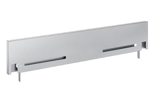 Samsung - 4” Backguard for 30” Slide in Range - Stainless steel