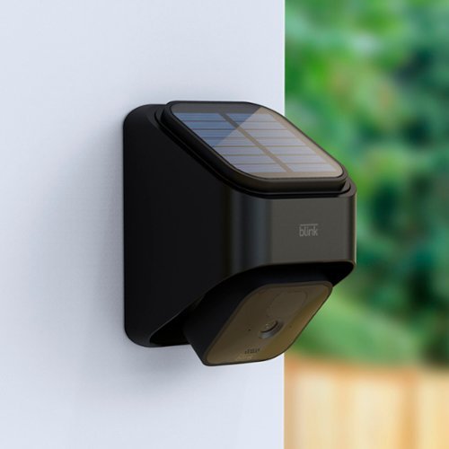 Blink Add-On Outdoor Wireless 1080p Full HD Add-On Security Camera with Solar Panel Charging Mount - Black WORLDWIDE DELIVERY