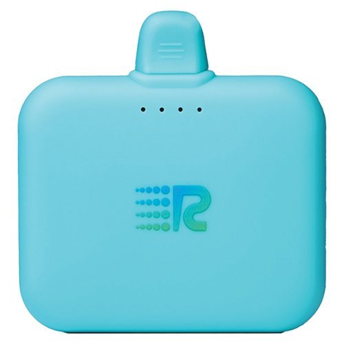 RUSH CHARGE - Air Power Bank with Lightning Connector - Green-Front_Standard 