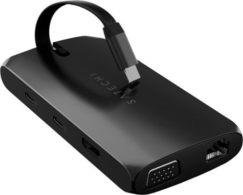 Satechi - USB-C On-The-Go 9-in-1 Multiport Adapter - Matte Black