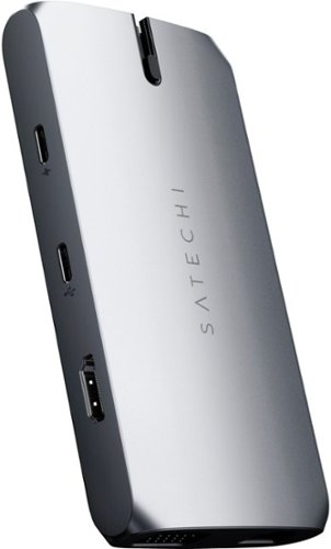 Satechi USB-C On-The-Go Multiport Adapter w/ USB-C PD (100W), HDMI & VGA, Ethernet, USB-C, 2 USB-A & micro/SD for Mac & Windows - Space Gray BUY IN EUROPE
