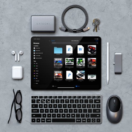 Satechi Slim X1 TKL 60% Bluetooth Scissor Keyboard with Backlit Keys - Space Gray WHERE TO BUY