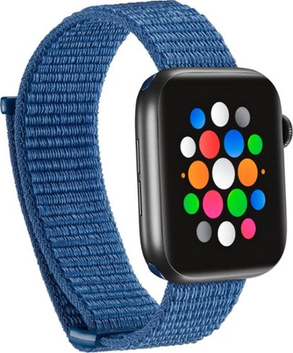 Modal™ - Nylon Watch Band for Apple Watch™ 42mm, 44mm and 45mm - Blue