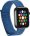 Modal™ - Nylon Watch Band for Apple Watch 42mm, 44mm, 45mm (Series 1-8) and Apple Watch Ultra 49mm - Blue-Angle_Standard
