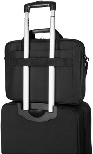 Targus Classic Slim Briefcase for 15.6 Laptops - Black BUY IN EUROPE