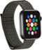 Modal™ - Nylon Watch Band for Apple Watch 42mm, 44mm, 45mm (Series 1-8) and Apple Watch Ultra 49mm - Green-Angle_Standard