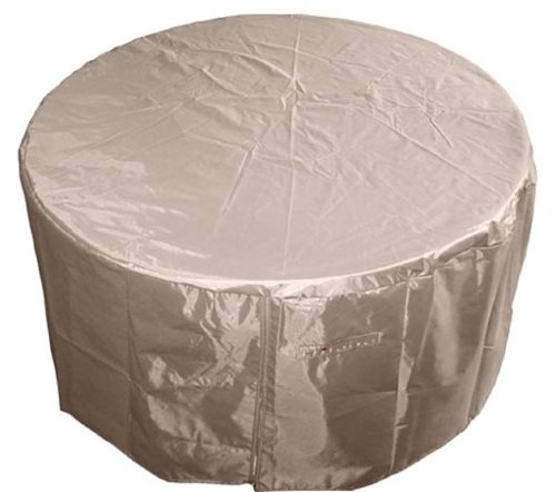 AZ Patio Heaters Round Fire Pit Cover - Tan