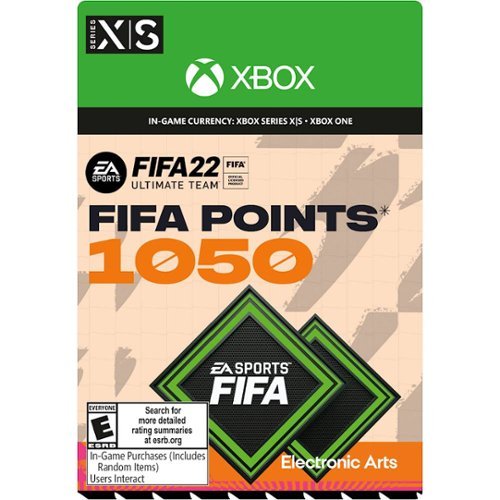 FIFA 22 Ultimate Team 1050 Points [Digital]