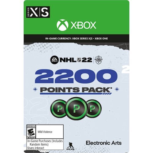 NHL 22 Hockey Ultimate Team 2200 Points - Xbox One, Xbox Series S, Xbox Series X [Digital]