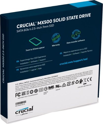Crucial MX500 4TB Internal SSD SATA GLOBAL SHIPPING