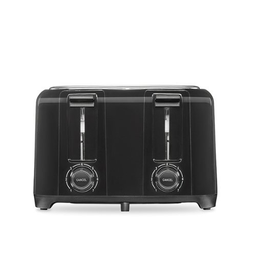 Proctor Silex Wide-Slot 4 Slice Toaster, Black, 24215PS - BLACK