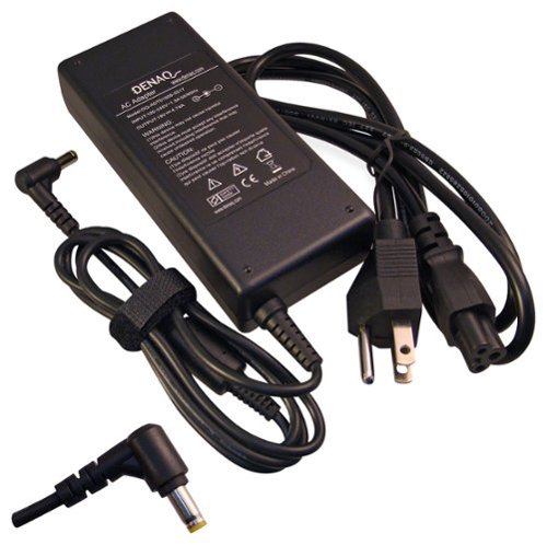 DENAQ - AC Power Adapter and Charger for Select Acer Laptops - Black