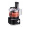 Hamilton Beach - 8 Cup Food Processor with Built-In Bowl Scraper - Black-Front_Standard