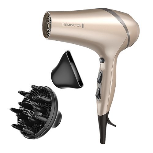 Remington - Pro Ceramic Hair Dryer - Gold-Angle_Standard 