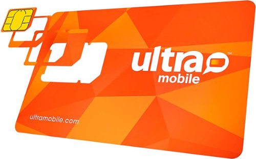 Ultra Mobile 1-Month Unlimited Prepaid SIM Card - Orange GLOBAL SHIPPING
