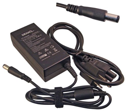  DENAQ - AC Power Adapter and Charger for Select HP Laptops - Black