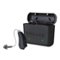 Lucid Hearing - OTC ENGAGE BTE RECHARGEABLE Hearing Aids (iOS) - Black-Front_Standard