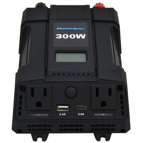 MobileSpec 300W Power Inverter - Black