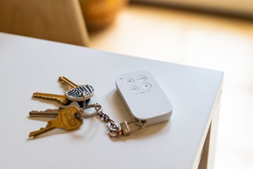 Blue by ADT Home Security Keychain Remote - White GLOBAL SHIPPING