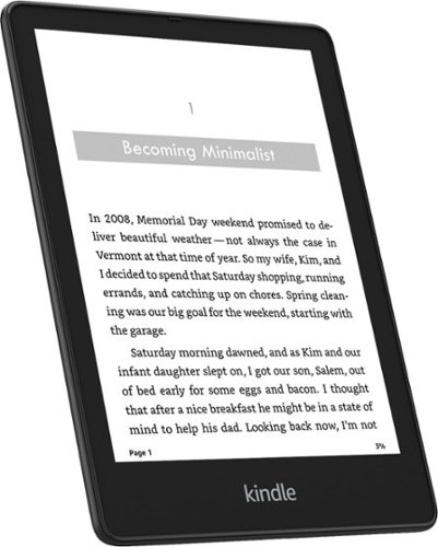 Amazon - Kindle Paperwhite Signature Edition 32 GB - 2021 - Black