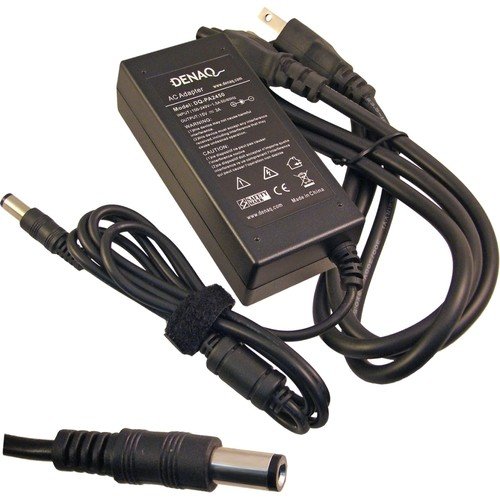  DENAQ - AC Adapter for TOSHIBA PORTEGE 2000 600CT 7000CT T3400C T3600CT SATELLITE 2410 2500 2610 2710 8000 - Black